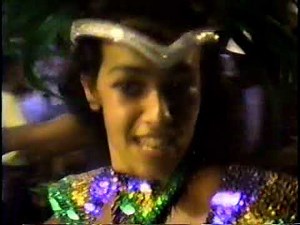 ESCOLA DE SAMBA AZUL E BRANCA CARNAVAL 1993 EM MADALENA RJ