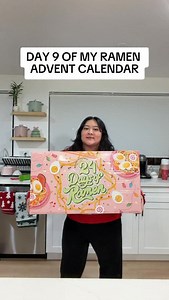 63K views · 19K reactions | DAY 9 OF MY RAMEN ADVENT CALENDAR ☁️...