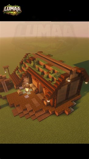 Medieval House Tutorial in 20 Seconds 🏰 | Lumaa Builds