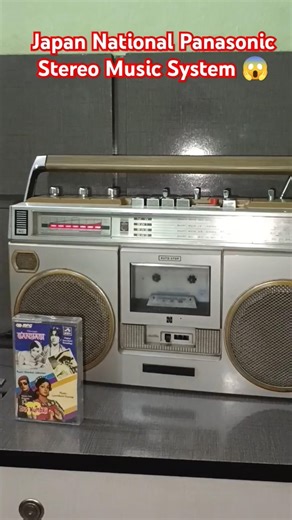 Japan Stereo National Panasonic Stereo Vintage Music System Play Music Testing #vintageaudio