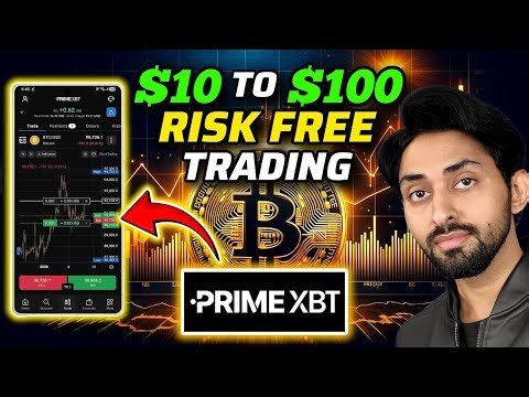 10$ TO 100$ RISK FREE CRYPTO TRADING ON PRIMEXBT | PrimeXBT Trading 2026