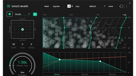一键自动+分组管理 |Sonible Smart:Reverb 2 智能混响插件