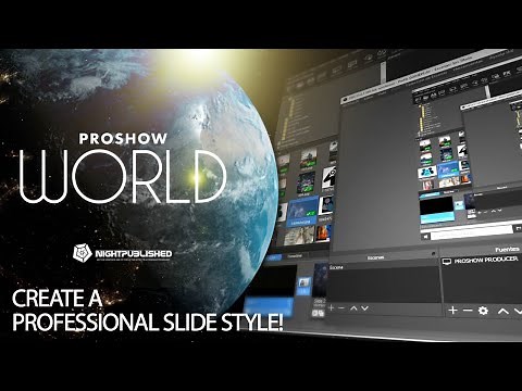 TUTORIAL PROSHOW PRODUCER 9 (2020) / CREAR UN AVANZADO SLIDE STYLE! / Proshow world / ADVANCED