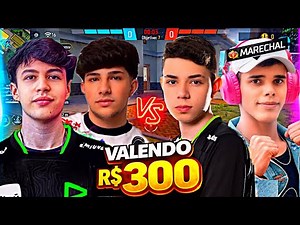 FINAL ABSURDO! 😱 MARECHAL e THURZIN vs TWO9 e XAUAN – 3x3 APOSTADO R$300