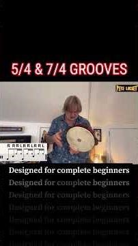 5/4 & 7/4 GROOVES #percussion #drums #drumming #drumlessons