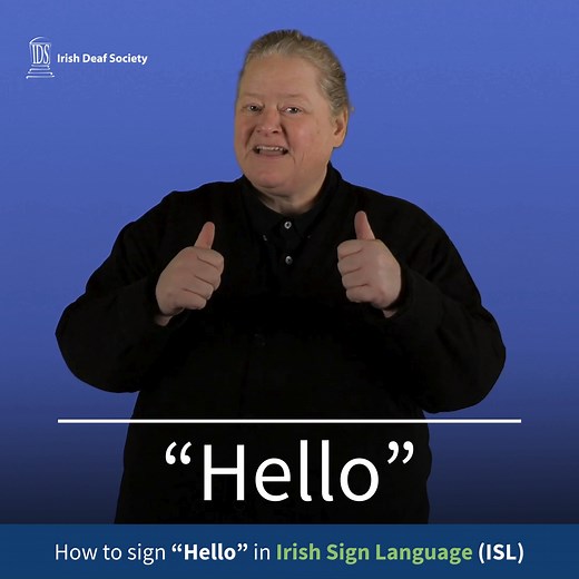 6.2K views · 57 reactions | Hello! A simple ISL sign that connects us all Drop by any of our IDS Charity Shops in Ashbourne, Drogheda, Bray, or Newbridge and say 'Hello' to our friendly team. Every visit helps raise funds for Deaf awareness, education, and advocacy. Support IDS: www.irishdeafsociety.ie/fundraising #IrishSignLanguage #ISL #IrishDeafSociety #CharityShop #SignAndSupport #DeafCommunity #IDSBray #IDSAshbourne #IDSDrogheda #IDSNewbridge | Irish Deaf Society | Facebook