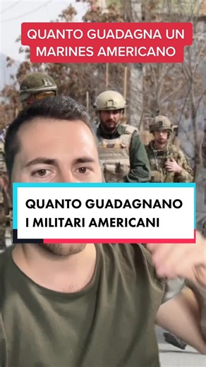 Stipendio Marines americani #militari #soldi #america