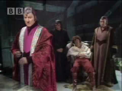 The doctor battles the master - Doctor Who - The Deadly Assassin - BBC