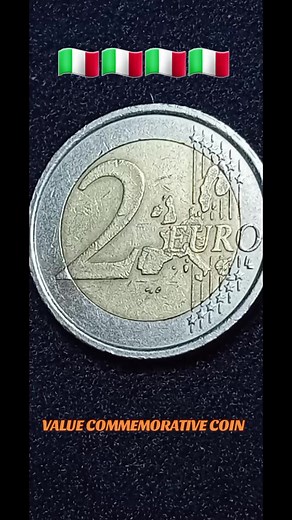 VALUE COMMEMORATIVE ITALIAN COIN. #tik_tok #foryou #coinchallenge #money #coin_super