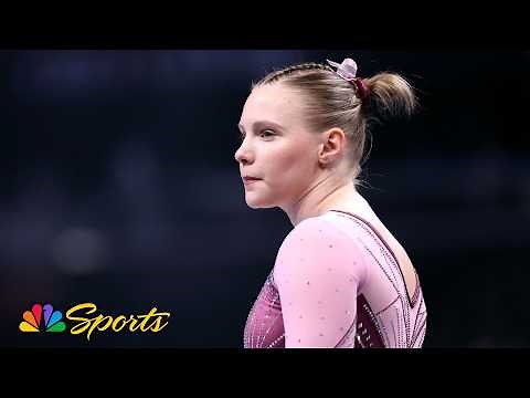 Jade Carey emerges on comeback trail at 2026 U.S. Gymnastics Championships | NBC Sports
