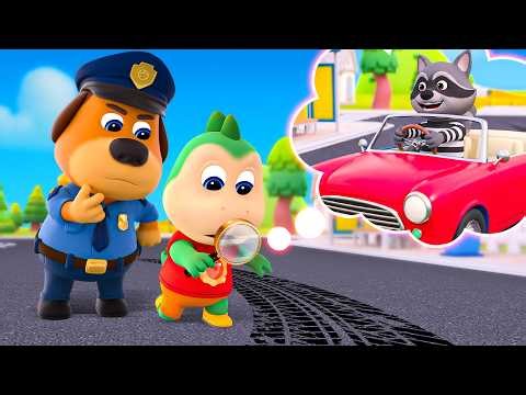 O Carro Foi Roubado! | Quem Roubou o Carro? | Desenho Animado | Spike Fire Português Brasil