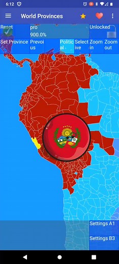 Exploring Peru's Political Landscape on a Digital Map