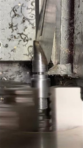Long Parting Tool use In Deep Metal Cutting #machine