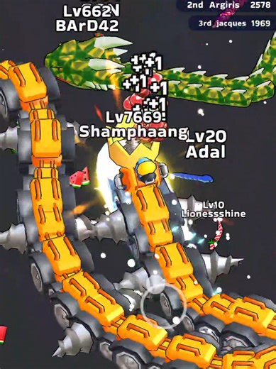 Snake Clash VIP Level MAX Ep.19 👑🐍🔥 #snakeclash #gamingtiktok #mobilegaming