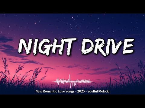 Just Me, The Car, and The Music 🎧 Late Night Therapy | Lyric Video