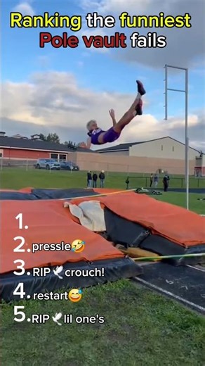 “Ranking the Most Brutal Pole Vault Fails Ever 😳#funny #fails #viral #shorts