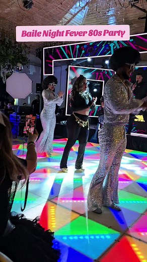 Celebrate with Baile Night Fever: 80s Dance Party