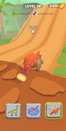 🎮 Dino Shifting Dinosaur Games Level - #79 🦖👑 #shorts #mobilegame