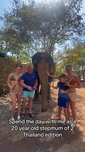 A Day in Thailand with a 20-Year-Old Stepmum: Elephant Sanctuary and More!