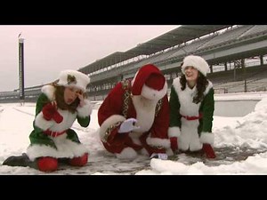 Macy's Santa Tour visits the Indianapolis Motor Speedway