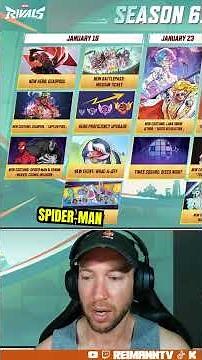 Marvel Rivals Season 6 Road Map | Everything Coming This Week In Marvel Rivals