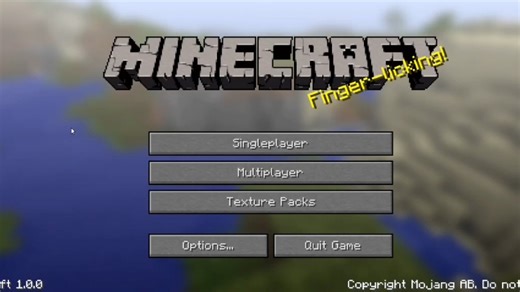 MinecraftJava版1.0版本