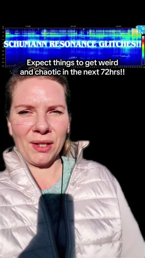 The recent Schumann graph is showing strange anomalies!! Expect things to get weird and chaotic over the next 72hrs!!