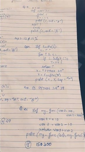 Most important questions of function for computer science by Arpit yadav of Study coaching #iit #cs