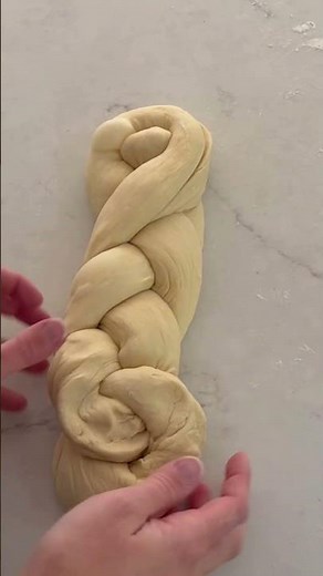 How to braid bread #baking #tutorial #bakingtips #sourdoughbread