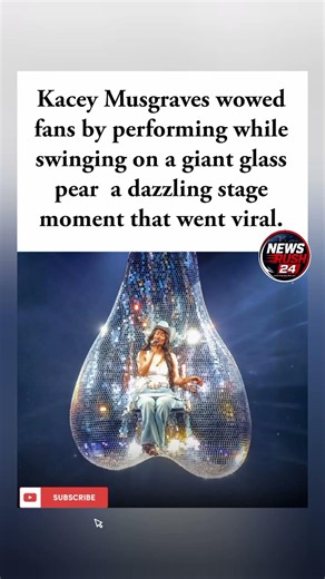 ✨ A concert moment that sparkled like no other