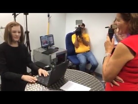 WATCH: NTU scientists unveil humanoid robot Nadine