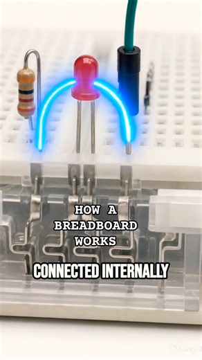 What Is a Breadboard? Build Circuits Without Soldering! #Shorts