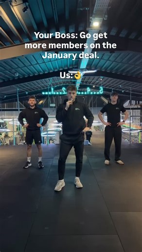 OJ Gyms Tiverton on Instagram: "Your Boss: Go get more members on the January deal. Us:👌 Our January deal is into the final 5 days😱 Make sure to come down and get your first month completely FREE🔥 Follow the link in the bio to sign up today🩵 What dance do you want to see us do next?? #ojgyms #gymintiverton #community #gym #ojtiverton"