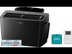 Midea MAP14HS1TBL A Portable Air Conditioner 14 000 BTU with Heat (update) Black Review
