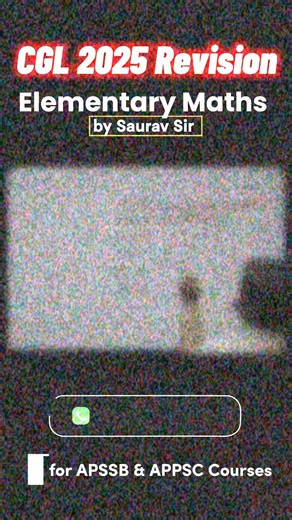 13K views · 341 reactions | APSSB CGL 2025 Revision | APSSB Maths...