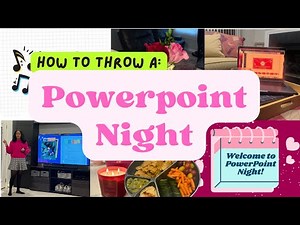 How to Throw a Powerpoint Night Party