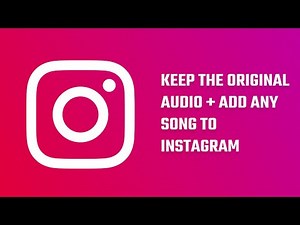 How to Add trending Music or songs to Instagram Reels WITHOUT Losing Original Audio? 2025