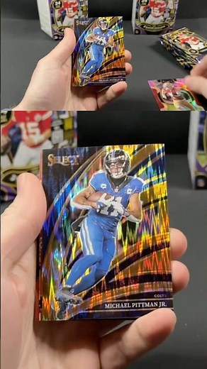 Highlights from a 2025 Select Football Card Blaster Box Opening!
