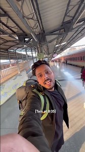 Boys timing: 20min = bhut hota hai 🤣 #train #travel #funnyvideo