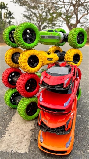 Owo best four moka cars 🚘 &four super remote control car’s #shorts