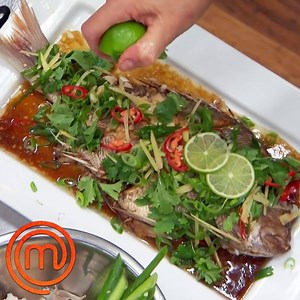 8.4M views · 10K reactions | Cooking a whole fish in 15 minutes?!  | MasterChef World | Facebook