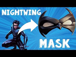 3D PRINTING a NIGHTWING Mask!?!?
