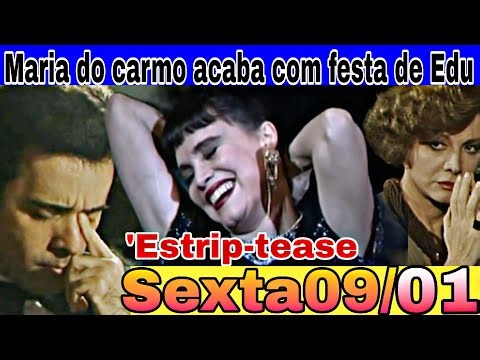 REVENGE! MARIA DO CARMO PUTS ON A SHOW AT A PARTY AND EMBARRASSES EDU TO DEATH - QUEEN OF THE SCR...