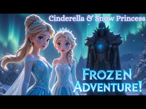 Cinderella and the Snow Princess Frozen Adventure | Kids Story in English | Fairy Story in English