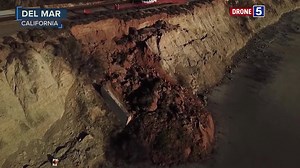 4.3K views · 27 reactions | VIDEO: Drone footage shows the aftermath of a bluff collapse in Del Mar, CA yesterday. Officials regularly warn of dangers posed by collapses in the area, but luckily no injuries were reported. | NewsNation | Facebook