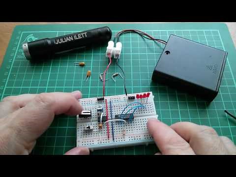 555 Timer Clock Circuit for 8-bit Computer (part 1)