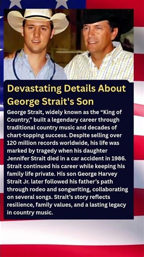 Devastating Details About George Strait's Son #shorts #viralshort