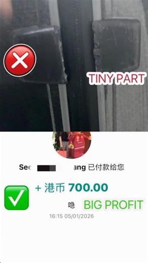 $90 for 2 Hinges? 🤑 Profitable Samsonite Repair #diy #asmr #repair #luggage