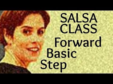 Salsa Basic Forward Step from Salsa class for beginners 2/22