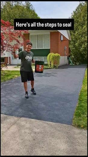 200 reactions · 11 shares | Here's all the steps to seal your asphalt...